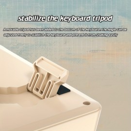 1pc Ergonomic Backlit USB Gaming Keyboard for PC