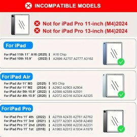 Suitable For IPad Pro 11&Air 11-inch (M2, 2024/M3, 2025) And 10.9-inch IPad Air 5th And 4th Generations, Magnetic Keyboard Case, Multi-touchpad, Suitable For IPad Pro 11 