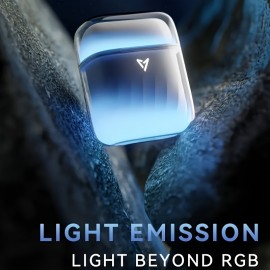 New-generation High-quality Luminous Flowing Sand Gaming Bluetooth Headphones with Long Battery Life. They Feature Wireless AI Active Noise Cancellation, Extra-long Battery Life, And Adopt Polymer Batteries. Perfect As A Gift for Family And Friends.