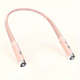 LED Neck Reading Lamp, Bed Reading Lamp, Tri-color Dimming, 6 levels of brightness for cozy bedtime reading, knitting & crafting, camping, outdoor hideaway setup, ideal gift for Halloween & Christmas!, Camping Lantern, Knitting Lamp, Adjustable Lamp