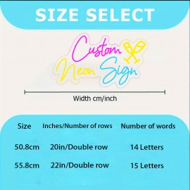 Customizable Neon Sign for Wine Glass, Personalized LED Light Wall Decor, USB Powered, Ideal for Birthday, Christmas, Valentine'S Day, Shop, Home, Wedding Decoration, No Battery Required