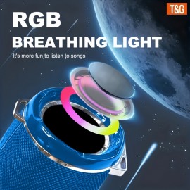 TG192 Portable Wireless Speaker with Glitter LED Light, Music Player - for Birthday, Halloween, Christmas, Thanksgiving Day Gifts - Perfect for Parties & Celebrations - Suitable for All Ages Without a data cable