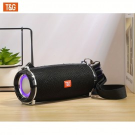 TG192 Portable Wireless Speaker with Glitter LED Light, Music Player - for Birthday, Halloween, Christmas, Thanksgiving Day Gifts - Perfect for Parties & Celebrations - Suitable for All Ages Without a data cable