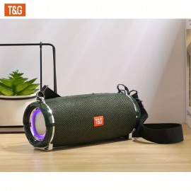TG192 Portable Wireless Speaker with Glitter LED Light, Music Player - for Birthday, Halloween, Christmas, Thanksgiving Day Gifts - Perfect for Parties & Celebrations - Suitable for All Ages Without a data cable