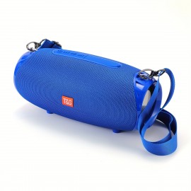 T&G TG534 Portable Wireless Stereo Speaker -IPX4 water resistant, Dual-Speaker TWS System with Subwoofer, Hands-Free Calling, FM Radio, TF Card & USB Playback - Compatible with Smartphones, Tablets, TVs - Ideal Gift for Music Lovers, Portable